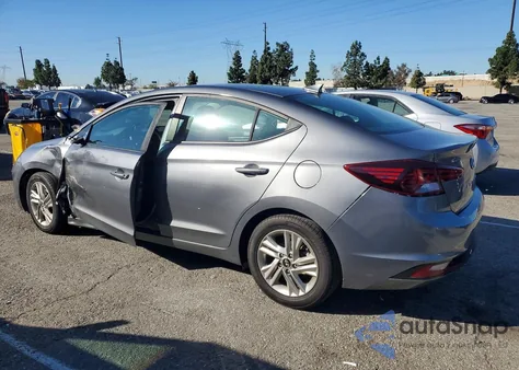 2019 Hyundai Elantra Sel z USA, uszkodzony, nr VIN 5NPD84LF3KH483622